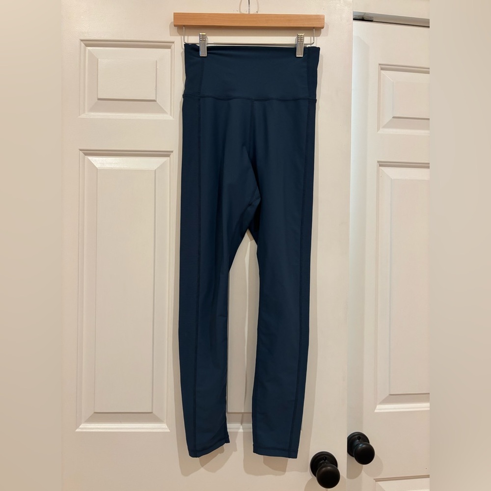 Spiritual Gangster Navy Blue Leggings